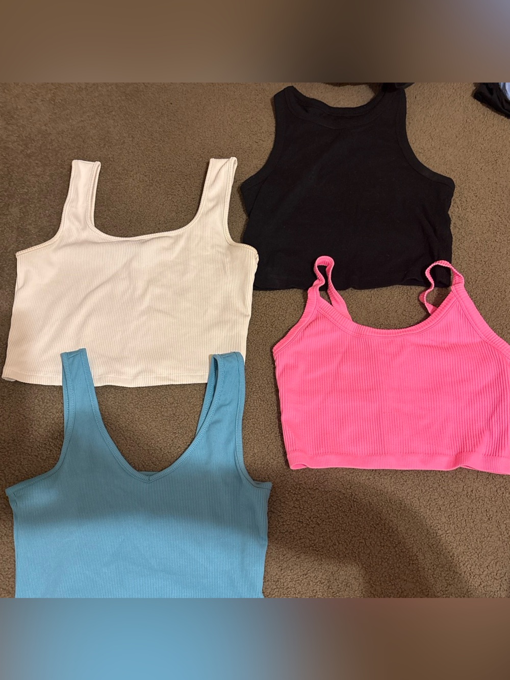Bundle of 4 tanks-aerie, target, shein